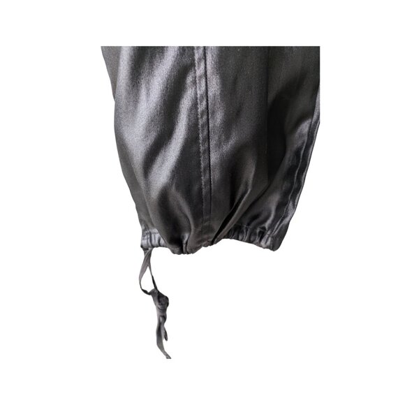 Blue Asphalt Wet Seal Women's Black Wet Look Pants - Picture 2 of 6